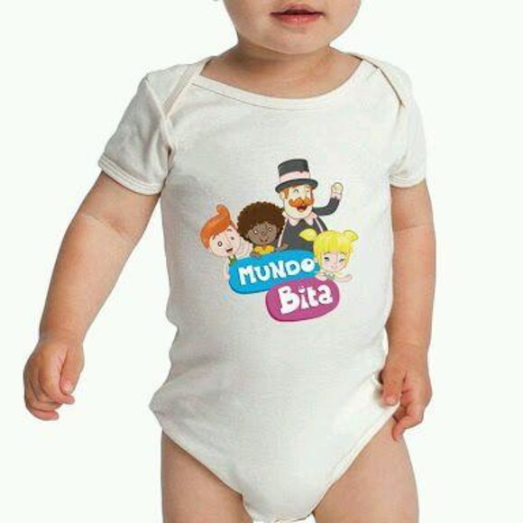 Camiseta e body personalizado mundo bita
