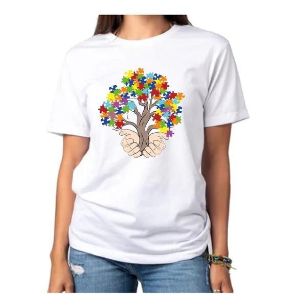 Camiseta Feminina Autismo
