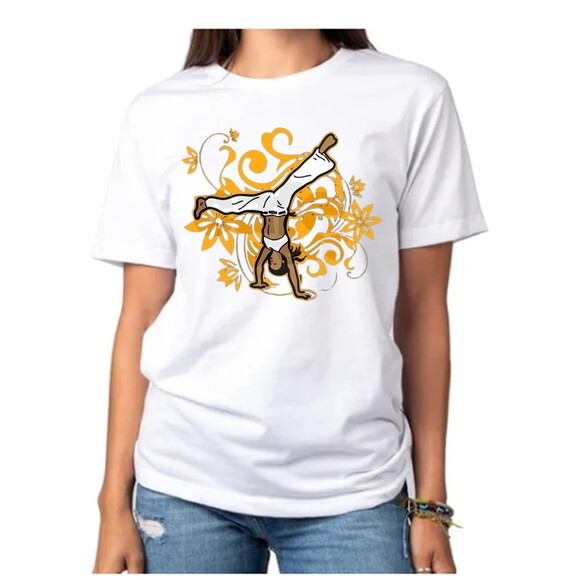 Camiseta Feminina Capoeira