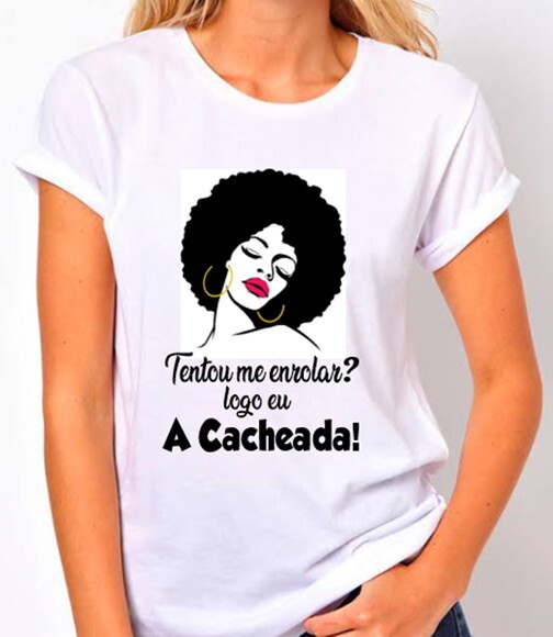 camiseta feminina negra
