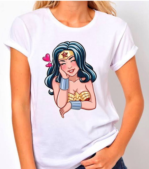 Camiseta Feminina Mulher Maravilha
