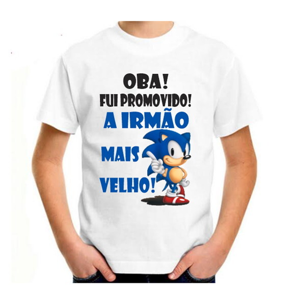 Camiseta Fui Promovido a Irmao Mais Velho