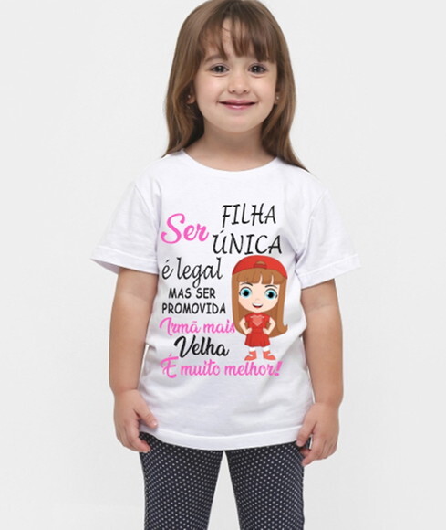 camiseta gi promovida a irma mais velha