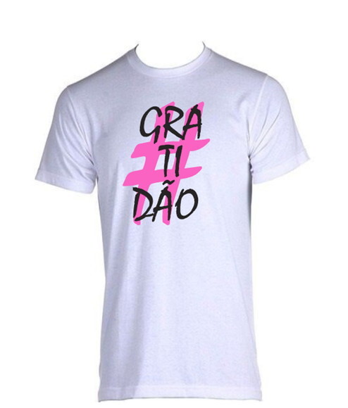 Camiseta Gratidão Camisa