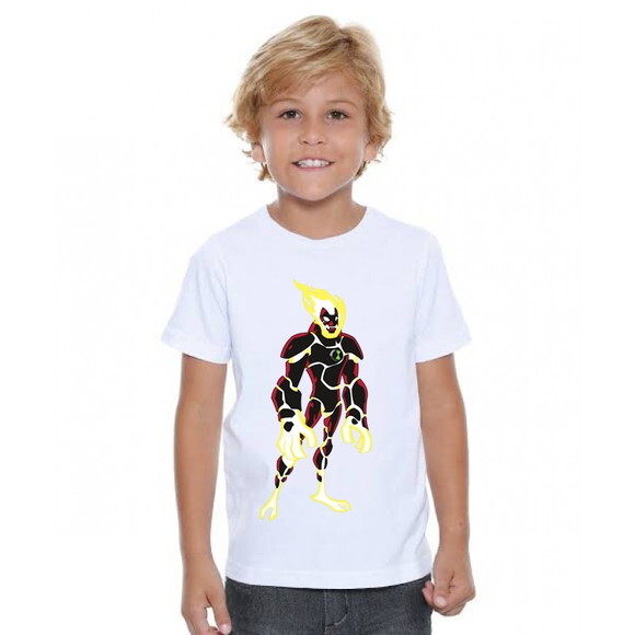 Camiseta Infantil Aniversario Ben10