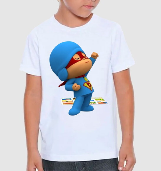 Camiseta Infantil Aniversario Pocoyo Aniversario