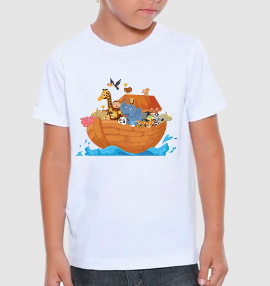 Camiseta Infantil Arca de Noé