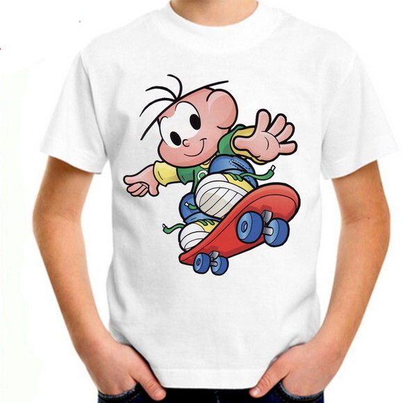 Camiseta Infantil Cebolinha