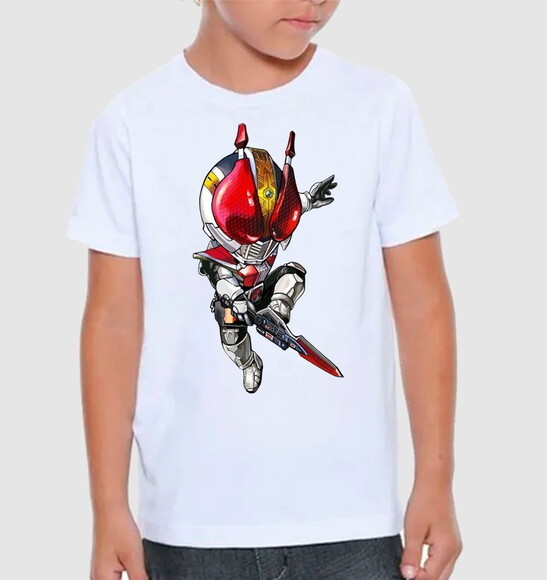 Camiseta Infantil de Super Heroi Inserimo Nome da Criança