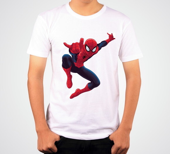 Camiseta Infantil Homem Aranha