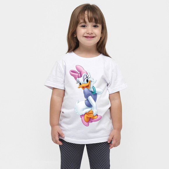 Camiseta Infantil Margarida