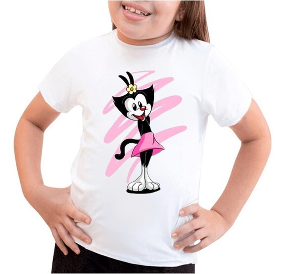 Camiseta Infantil Meninas Animaniacs