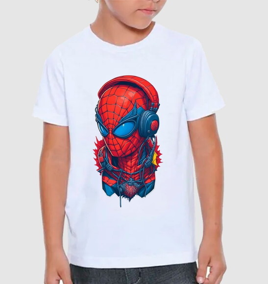 Camiseta Infantil Menino Homem Aranha
