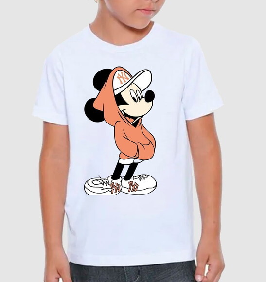 Camiseta Infantil Mickey Mouse