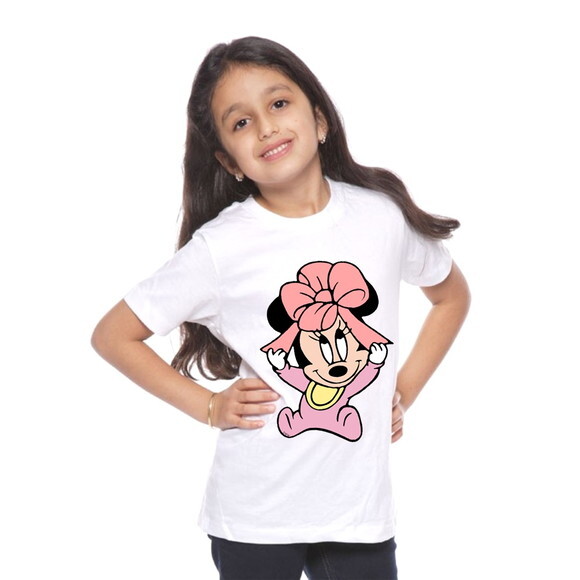 Camiseta Infantil Minnie Baby