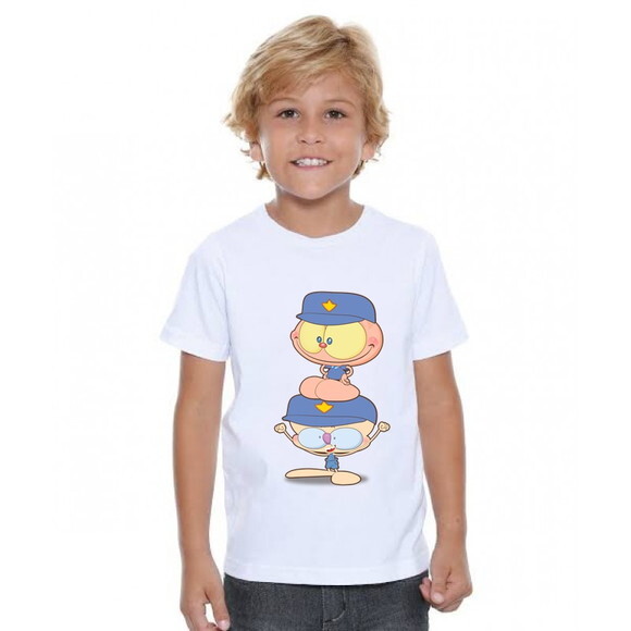 Camiseta Infantil Mongo e Drongo