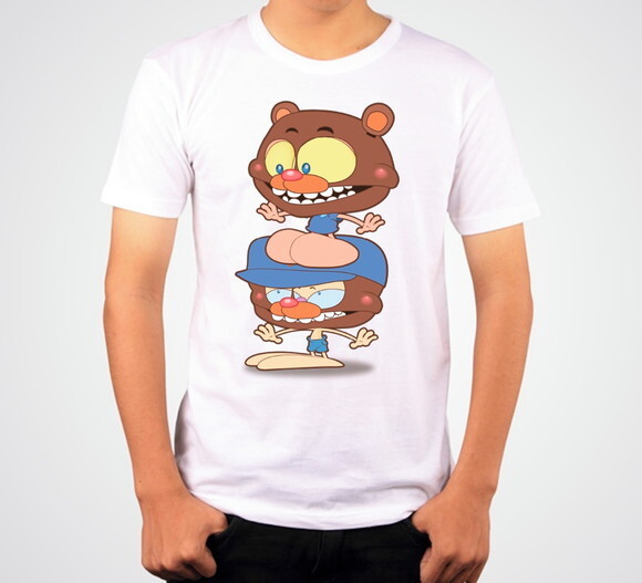 Camiseta Infantil Mongo e Drongo Fazemos para Familia