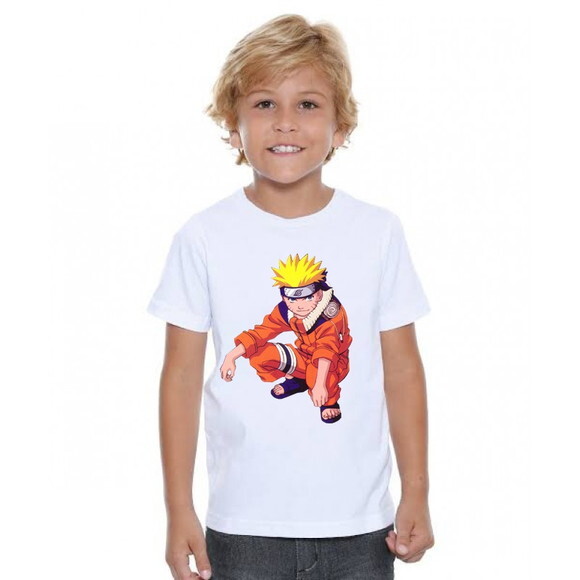 Camiseta Infantil Naruto