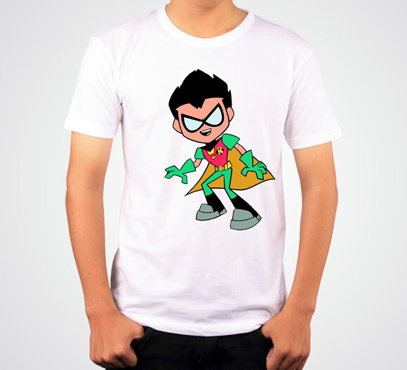 Camiseta Infantil Os Jovens Titans