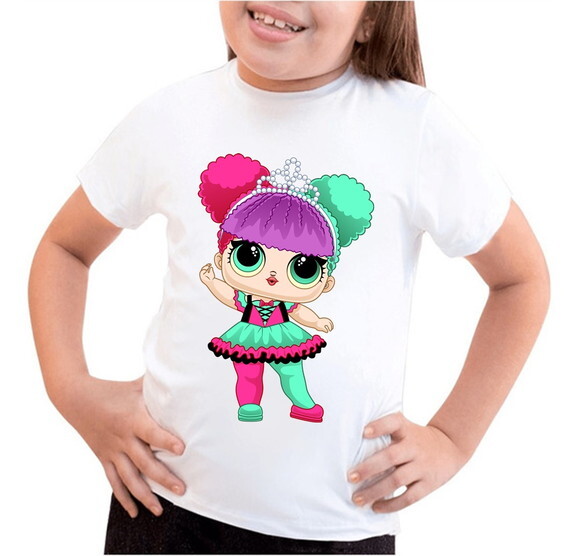 Camiseta Infantil para Meninas Lol Surprise