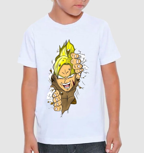 Camiseta Infantil para Meninos Dragon Ball