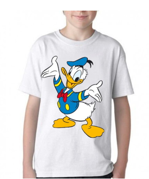 Camiseta Infantil Pato Donald