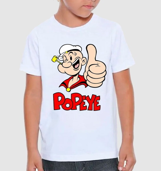 Camiseta Infantil Personalizada Popeye