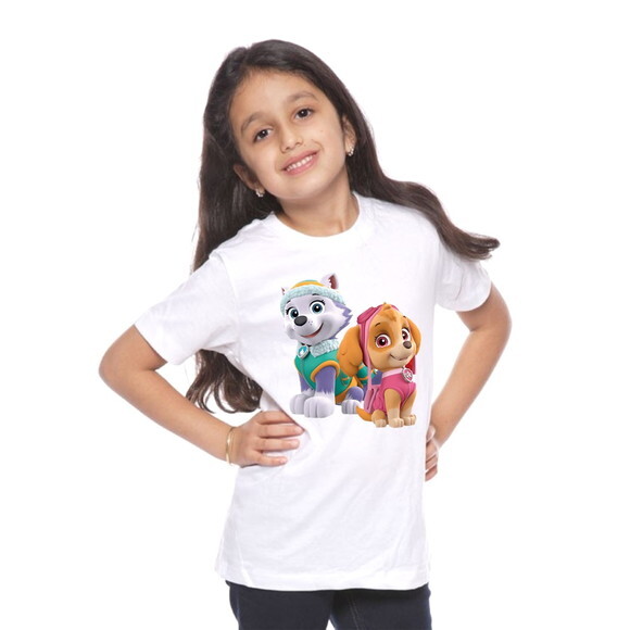 Camiseta Infantil Personalizada Promoção Patrulha Canina