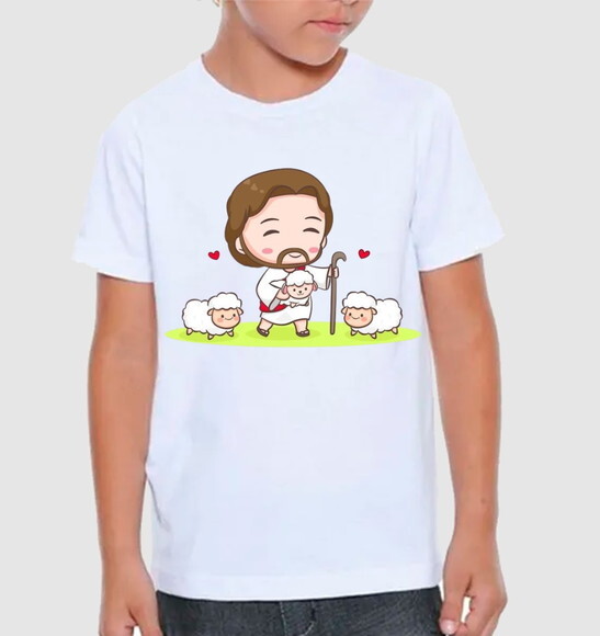 Camiseta Infantil Rebanho de Cristo