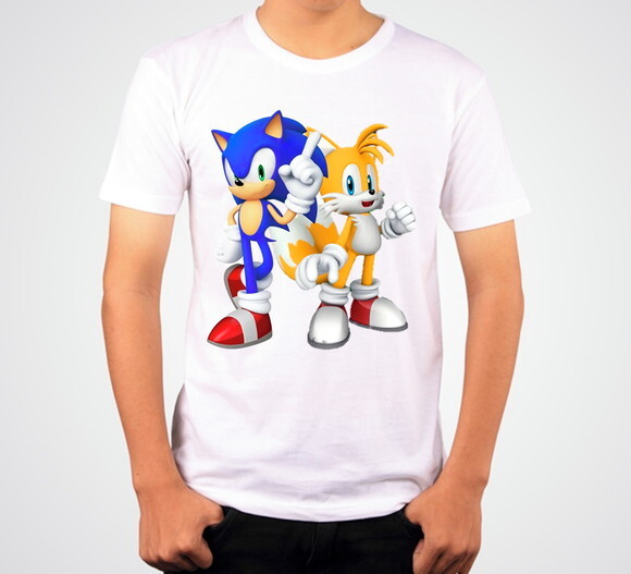 Camiseta Infantil Sonic