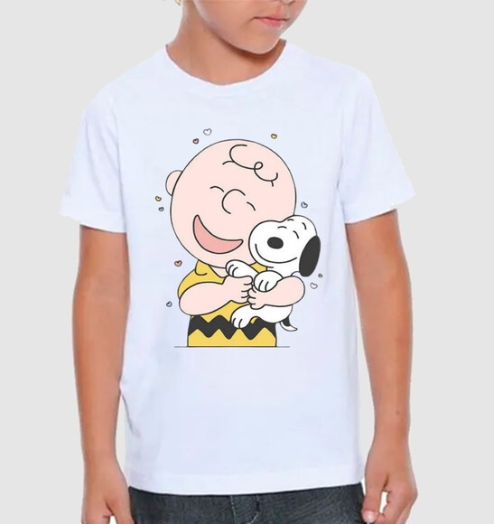 Camiseta Infantil Snoopy