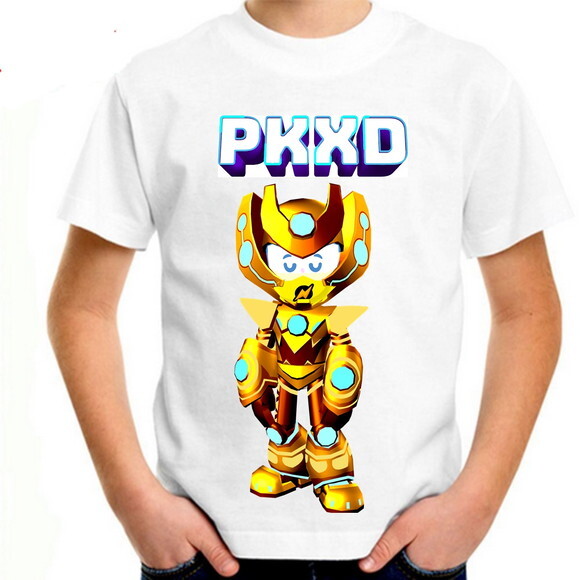 Camiseta Infantil Tema Pk Xd