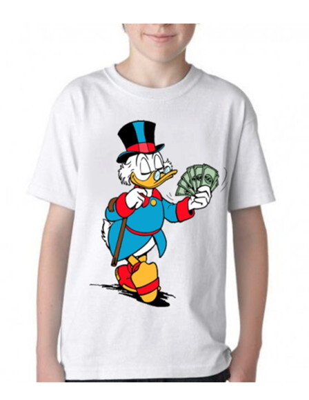 Camiseta Infantil Tio Patinhas