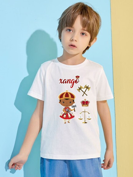 Camiseta Infantil Umbanda Xango
