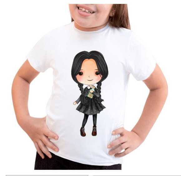 Camiseta Infantil Vandinha Promoção