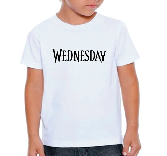 Camiseta Infantil Wednesday