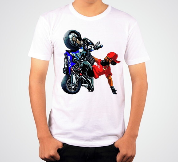 camiseta moto