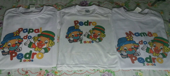 CAMISETA PAI MAE FILHO