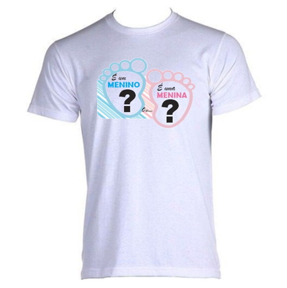 Camiseta Para Chá Revelação