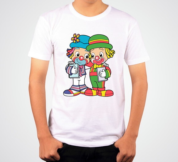 Camiseta Para Criança Tema Patati Patata