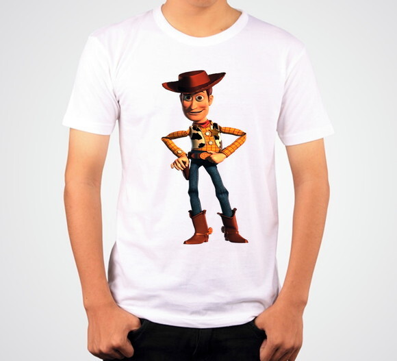 CAMISETA PARA CRIANÇA TEMA TOY STORE