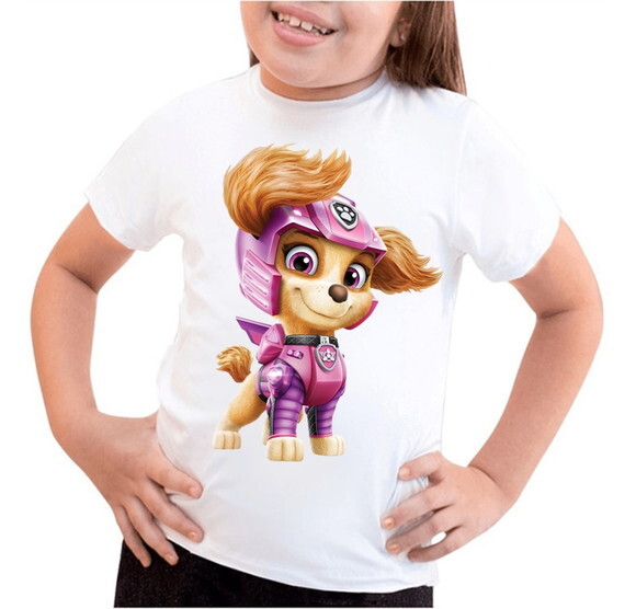 Camiseta para Meninas Patrulha Canina Skay