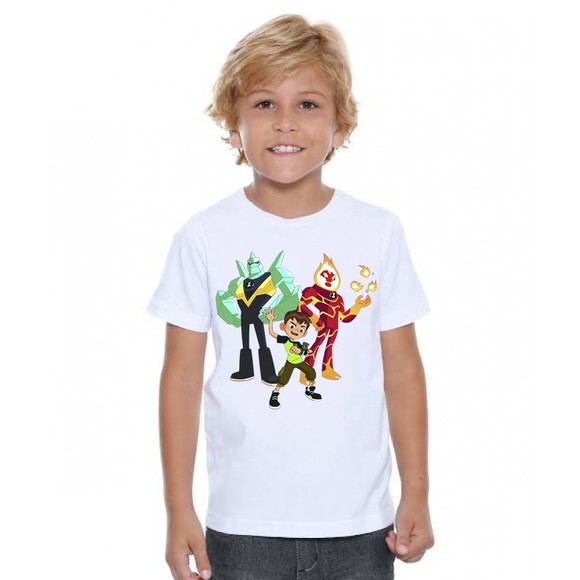 Camiseta para Menino Ben10