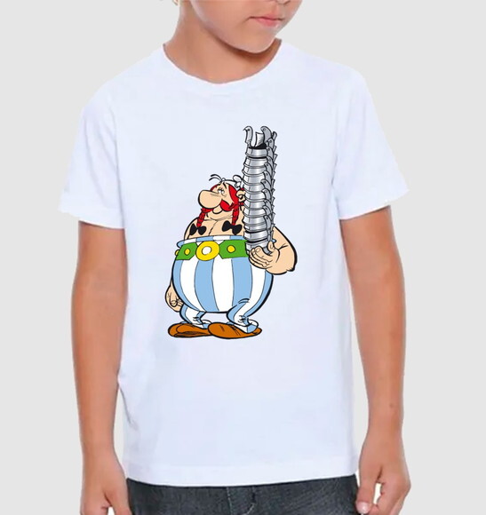 Camiseta para Menino Infantil Asterix e Obelix