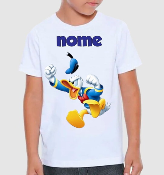 Camiseta para Menino Pato Donald