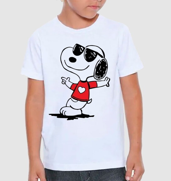 Camiseta para Meninos Snoopy