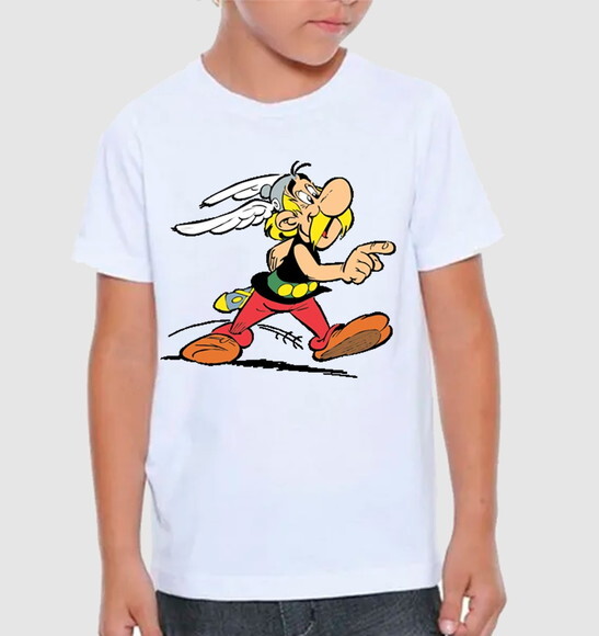 Camiseta para Meninos Personalizada Asterix e Obelix