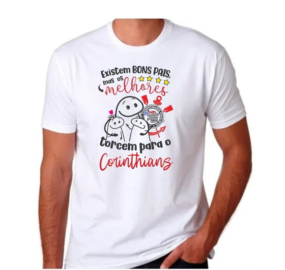 Camiseta para Papai Torcedor do Timao
