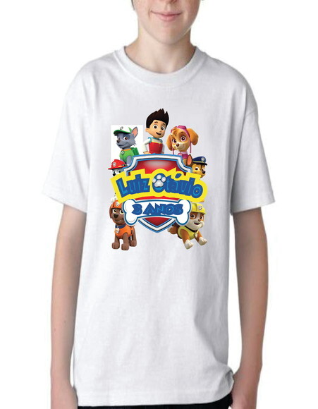 Camiseta Patrulha Canina