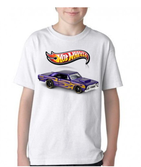 Camiseta Personalizada Hot Wheels